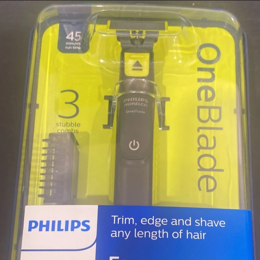 Philips Norelco One blade FACE Electric Trimmer/Shaver QP2520/70 FAST SHIPPING